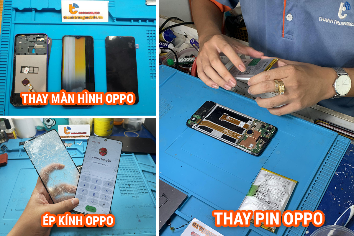 Dịch vụ sửa chữa điện thoại Oppo
